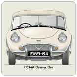 Daimler Dart SP250 1959-64 (disc wheels) Coaster 2
